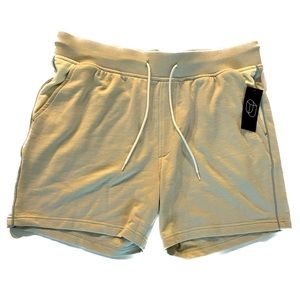 Men's Knit Cream Shorts 6" - Original Use™ Size Large Responsible Style